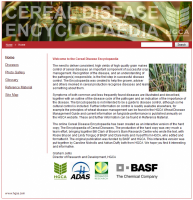 Home page of Cereal disease encyclopaedia Website